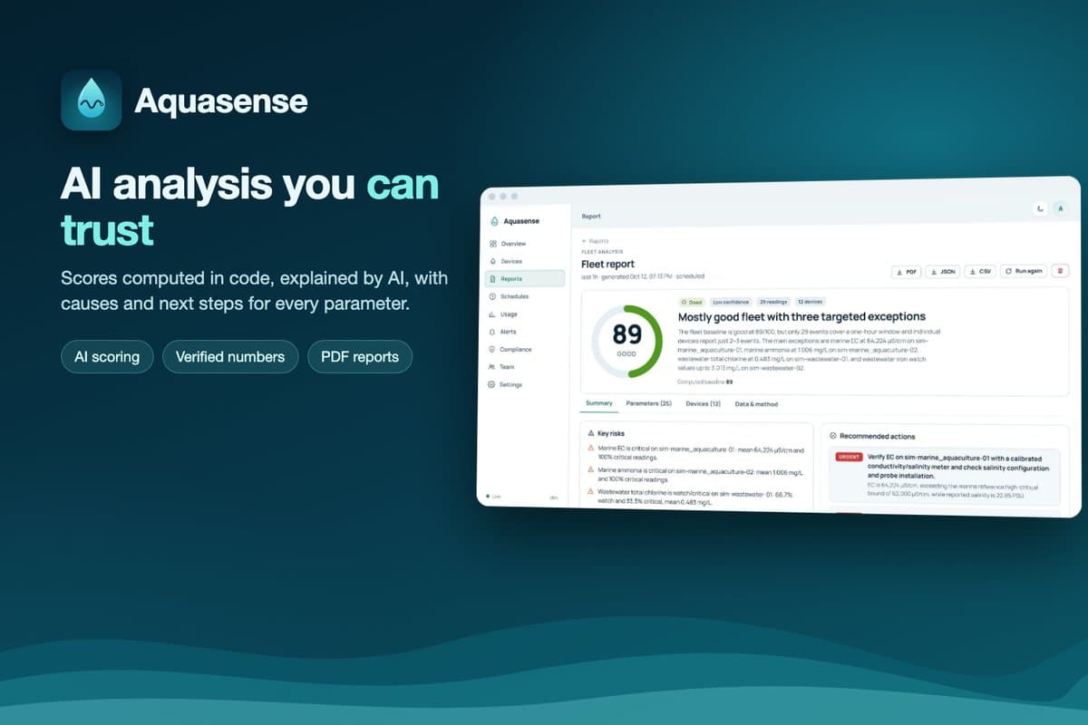 Aquasense screenshot 5