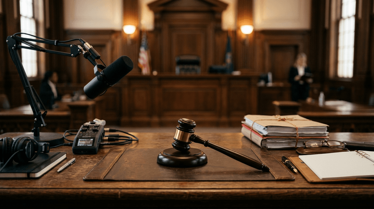 CourtAudio Cleaner — Courtroom Audio Denoising & Acoustic Forensics
