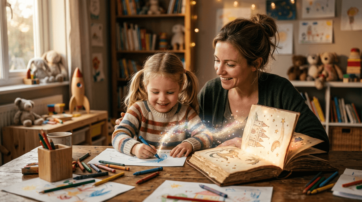 KidDraw Story — Children's Art to Illustrated Storybooks