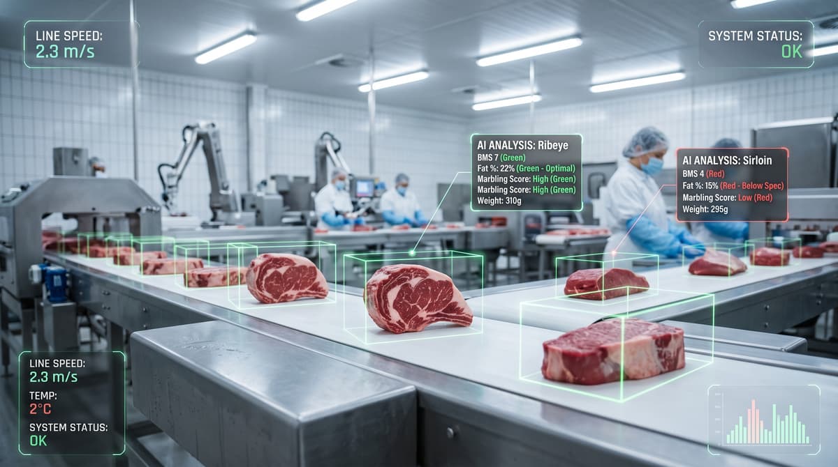 MeatVision — Controlled Visual Quality Screening Platform