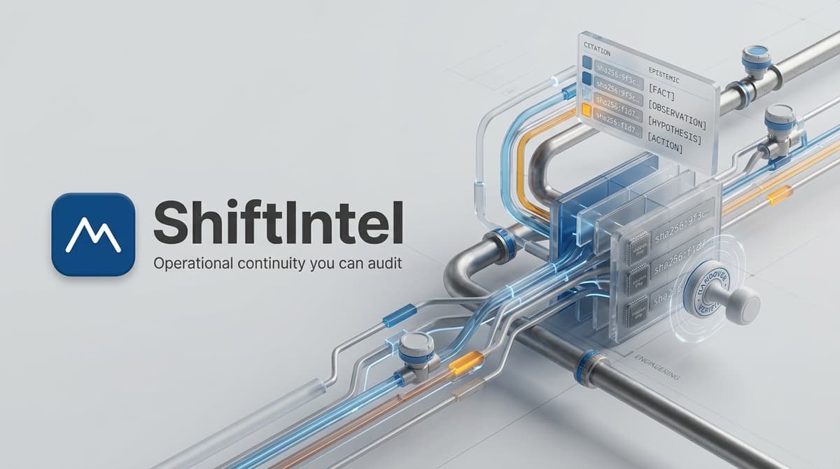 ShiftIntel — Operational Continuity & Multimodal Memory